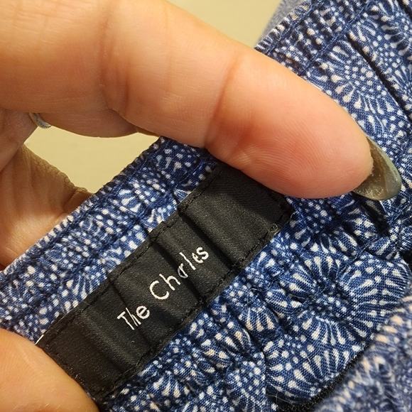 Onia Men's Blue Patterned Drawstring Bathing Shorts Size S - Picture 10 of 14